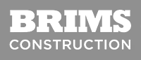 Brims construction logo