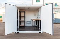10ft White Workshop