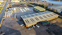 Drone image of Cleveland Group Newport depot