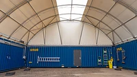 Inside the Zapp Shelter in Doncaster 